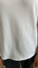 京东京造【抗菌小白T】5A抑菌抗发黄T恤女新疆棉t恤女夏短袖纯色T白色 L 晒单实拍图