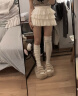 猫人过膝袜女春夏长筒袜黑色长腿袜过膝盖护膝袜jk大腿袜靴子堆堆长袜 晒单实拍图