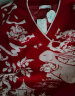 茵曼23年春女装新款时尚新年红兔子无袖毛衣 大红色 M 晒单实拍图