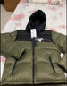 骆驼火山羽绒服1.0情侣男女加厚防极寒鸭绒面包服外套冬季城市轻户外 深榄绿/幻影黑，男女同款 XL 实拍图