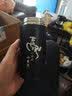 水莫停水莫停茶水分离玻璃杯泡茶杯男女士礼品大容量礼盒装 商务黑 450ml 1只 实拍图