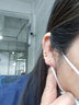 芙蕖黄金耳环999足黄金耳钉小兔子耳钉耳饰女款 小兔子【单只约 0.35克】 实拍图
