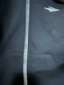 BJHG不计后果春秋简约刺绣加绒开衫连帽卫衣男潮牌欧美风宽松情侣外套 黑色 XL 实拍图