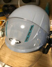 野马（YEMA）3C认证359S电动摩托车头盔男女夏季防晒半盔四季通用安全帽新国标 悦动花+咖短 实拍图