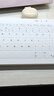 Double Shell超静音键盘蓝牙无线有线三模防水薄膜键盘图书馆可用可水洗多系统平板ipad/Mac/WIN电脑笔记本便携 78键-白色-无线蓝牙有线三模 实拍图