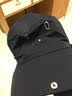 西本兔帽子男女防晒帽夏季大帽檐遮阳帽户外太阳帽登山钓鱼渔夫帽可折叠 登山帽-黑色 实拍图