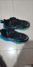 李宁热男童运动鞋防滑秋冬季皮面加绒儿童运动鞋中童男孩跑步鞋女童男女 8002黑蓝 33 码内长21cm 实拍图
