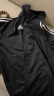 阿迪达斯 （adidas）外套男春季运动休闲立领夹克防风开衫运动服 黑/白（薄款） M  实拍图