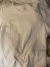 京东京造5A抑菌抗发黄T恤女40支新疆棉t恤女夏短袖百搭T 白色XL 实拍图
