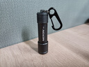 耐朗（NICRON）便携钥匙扣手电筒 N1 迷你防水 轻量便携小手电 N1灰黑【白光100LM】【手电筒+7号干电池】 实拍图