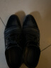 红蜻蜓男鞋新款男士商务正装皮鞋耐磨通勤低帮皮鞋漆皮德比鞋WBA8140 黑色 38 实拍图