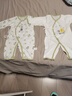翘脚鸭 婴儿衣服新生儿连体衣春秋季纯棉爬爬服满月宝宝百天睡衣秋冬季 牛油果2件（系带）【夏季薄款】 66cm 【建议3-6个月体重12-15斤】 实拍图