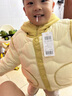 巴拉巴拉童装儿童羽绒服冬男童女童宝宝外套摇粒绒两件套时尚撞色 豆绿40044-208424107204 120cm 实拍图