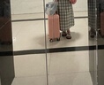 行李箱大容量小型拉杆箱20寸24寸26寸22寸旅行密码登机箱结实耐用 茱萸粉-基础款清仓部分地区无货 20寸【登机尺寸】无侧把手挂钩 实拍图