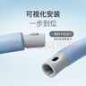 Keep 可拆卸呼啦圈健身塑形有氧翘臀收腹呼拉运动 粉灰 实拍图