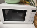美的（Midea）变频小清新微波炉 液晶屏幕 磨砂面板 小型20L家用 匠心工艺（PM2002） 实拍图