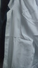 京识衬衫男春秋季商务简约休闲纯色长袖上衣服男士修身职业正装衬衣 白色 2XL 实拍图