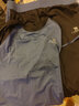 骆驼（CAMEL）弹力健身服女瑜伽运动训练两件套装 Y8S1QL8628-1 氧气蓝 XL 实拍图