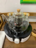 WINTERPALACE电陶炉围炉煮茶器玻璃家用泡茶壶加热烧水壶耐热功夫茶具套装茶炉 电陶炉+赠茶壶 1000ml 实拍图