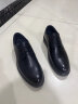 红蜻蜓男鞋皮鞋男商务时尚新款正装男士增高真皮休闲透气牛皮男结婚单鞋 黑色（四季款单鞋） 38 实拍图