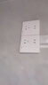 飞雕（FEIDIAO）开关插座面板暗装86型五孔插座空调网线家用全屋套餐 带USB 纯平 清单发客服/快速报价/单拍不发货 荧光灰 实拍图
