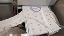 全棉时代儿童睡衣男女童抗菌针织家居服套装睡裤 爱心玩偶兔 140  实拍图