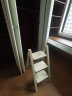 MISYOGO 梯子家用 折叠人字梯加厚钢管铁梯花架多功能凳登高加宽踏板步梯 晒单实拍图