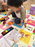 【时光学】便携指印画 幼儿童涂色本创意手指画印泥盘册艺术启蒙 实拍图