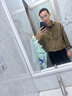 星禾莱长袖衬衫男士小众设计感宽松衬衣咖啡色休闲薄外搭男生国风春天 咖色 L 实拍图