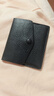 欧凡卡蒂超薄小卡包男士真皮卡套银行卡卡夹收纳包女卡套卡片包名片夹商务 黑色 实拍图