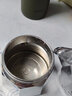 比乐蒂（Bialetti）【百年品牌】摩卡壶 经典意式手冲咖啡壶家用浓缩手动咖啡机礼物 3杯份+4.0电陶炉(雅致银) 120ml 实拍图