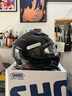 SHOEI头盔Z8日本原装进口摩托车男女四季全盔赛道机车盔 Z8 BLACK亮黑 XXL 实拍图