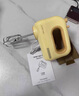 华伦warran打蛋器轻音450W大功率家用烘焙搅拌打蛋小型打发器打蛋器电动 黄色 实拍图