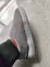 回力纯色全包棉鞋情侣室内外防滑保暖棉拖鞋HL0233灰色42-43码 实拍图