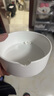 华元宠具（hoopet）猫碗陶瓷宠物碗猫盆双碗猫食盆狗盆防打翻喝水猫粮碗饭盆猫咪护颈 奶油白 【防漏食碗架+陶瓷双碗】 实拍图