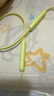 beats Flex 蓝牙无线 入耳式手机耳机【双11】 颈挂式耳机 带麦可通话 柚子黄 实拍图