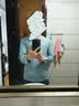 战浩【2件】纯棉长袖T恤男春秋圆领纯色中青年宽松大码打底衫重磅秋衣 白色+浅蓝色 M 建议【105-120斤】 实拍图