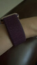 Apple/苹果 Watch Series 10 智能手表GPS款42毫米玫瑰金色铝金属表壳梅子色回环式运动表带MX1X3CH/B 实拍图
