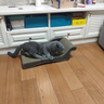 hoopet猫抓板猫窝猫床磨爪板贵妃椅沙磨爪器大号超大瓦楞纸保护沙发防猫 美人靠猫抓板【11斤内】 实拍图