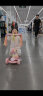 迪卡侬（DECATHLON）滑板车儿童滑板车1-3-6岁宝宝踏板车单脚滑滑车溜溜车闪光轮 萌萌粉款闪光轮 晒单实拍图