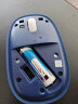 雷柏（Rapoo） M650多模无线蓝牙办公鼠标 轻音小巧便携笔记本鼠标 连接3台设备 2.4G/蓝牙3.0/蓝牙5.0 蓝红 实拍图