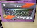 赛睿（SteelSeries） Apex系列3/5/7 游戏键盘OLED免驱调节全彩RGB 电竞专用家用台式电脑办公键盘 Apex 3 TKL（简化多媒体按键） 实拍图