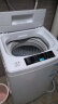海尔（Haier）波轮洗衣机全自动小型 6.5公斤 四重净洗 智能称重 宿舍 租房神器 专属洗涤程序 EB65M019 实拍图
