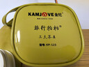 金灶（KAMJOVE） 便携旅行功夫茶具套装 户外泡茶套装青花瓷盖碗便携式茶具KP-123 一壶四杯 实拍图