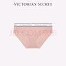 维多利亚的秘密（Victoria's Secret）棉质舒适内裤logo腰带中腰包臀女士三角裤简约纯色 实拍图