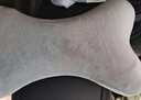 华饰汽车头枕颈枕腰靠太空记忆棉车载头枕人体工学护颈脖绒面头枕 实拍图