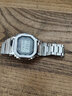 卡西欧（CASIO）明星同款35周年限定小方块金属小方表金砖银砖手表男士腕表送男友 GMW-B5000D-1 太阳能+蓝牙+电波 实拍图