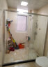 九牧（JOMOO）定制淋浴房隔断洗澡房家用卫生间干湿分离隔断卫浴一体式淋浴房E2 三门银色光玻1.7m-1.79m(高1.9m) 不含蒸汽 晒单实拍图