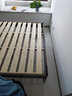 天桐居【现货闪发】床实木床双人软包床现代简约主卧床民宿出租房单人床 软包裸床+10cm椰棕床垫 1.5*2米框架结构 实拍图