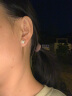 PWL925银珍珠耳环轻奢小众设计感2023年新款银耳钉高级感女银耳饰 925银珍珠耳扣 实拍图